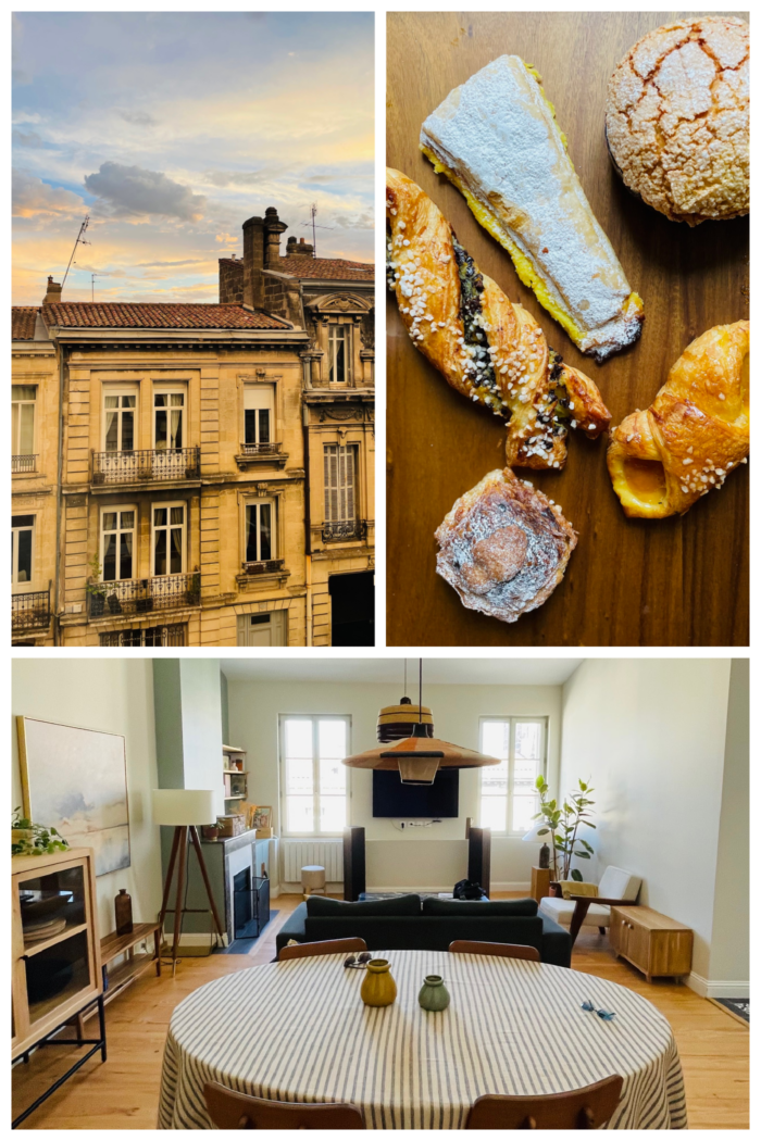staying at an Air B&B in Bordeaux France