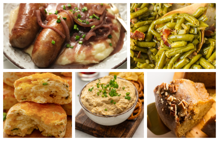 Menu 1 - A Comforting Bangers and Mash Dinner