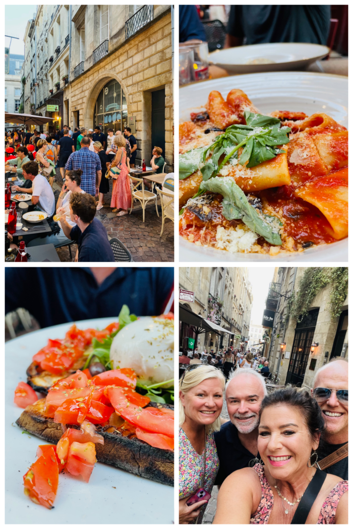 eating in Bordeaux