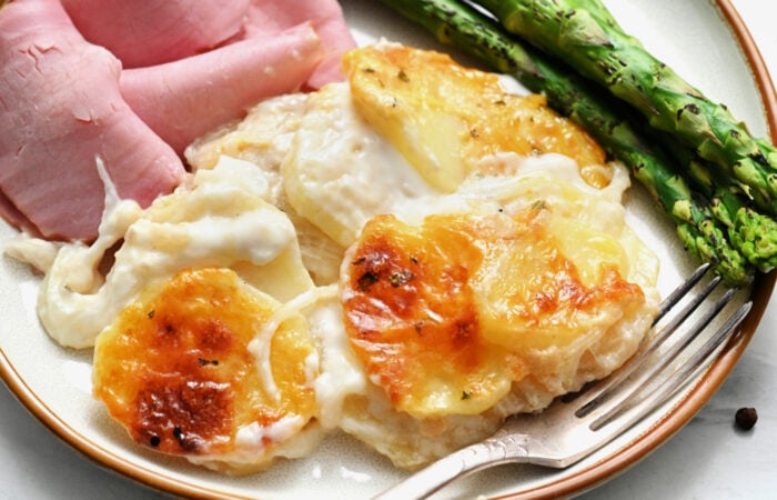 cheesy holiday potatoes