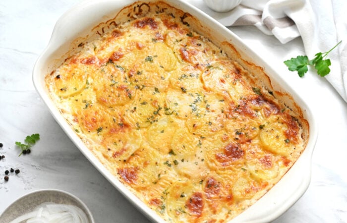 Creamy Scalloped Potato in 9x13