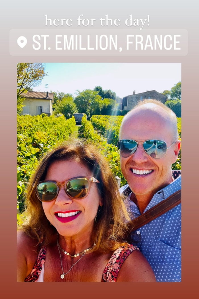 the vineyards in St. Emillion in Bordeaux