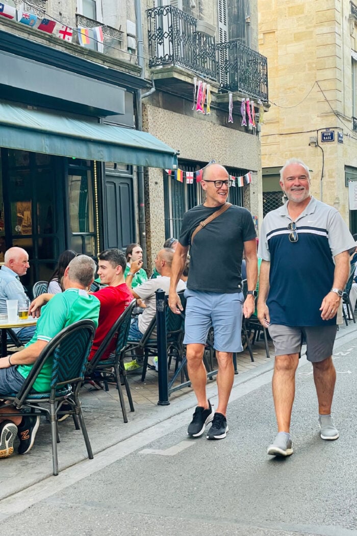 walking streets of Bordeaux