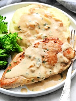 chicken breast with potatoes