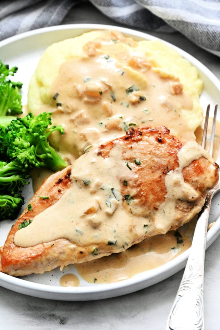 chicken breast with potatoes