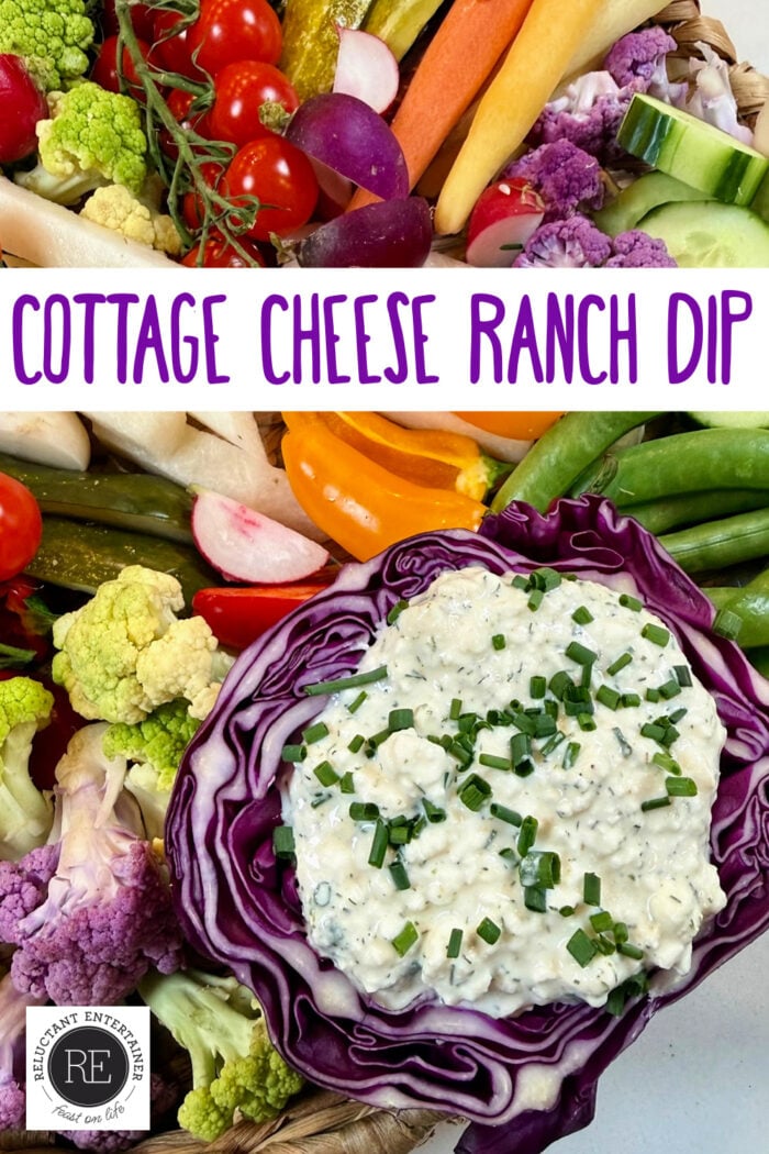 Cottage Cheese Ranch Dip