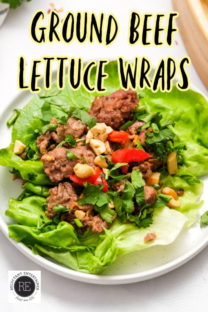 Ground Beef Lettuce Wraps