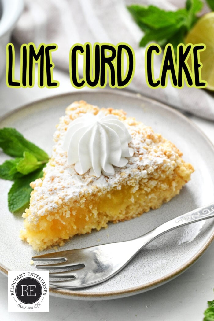 Lime Curd Cake