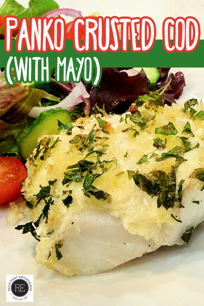 Panko Crusted Cod (with Mayo)