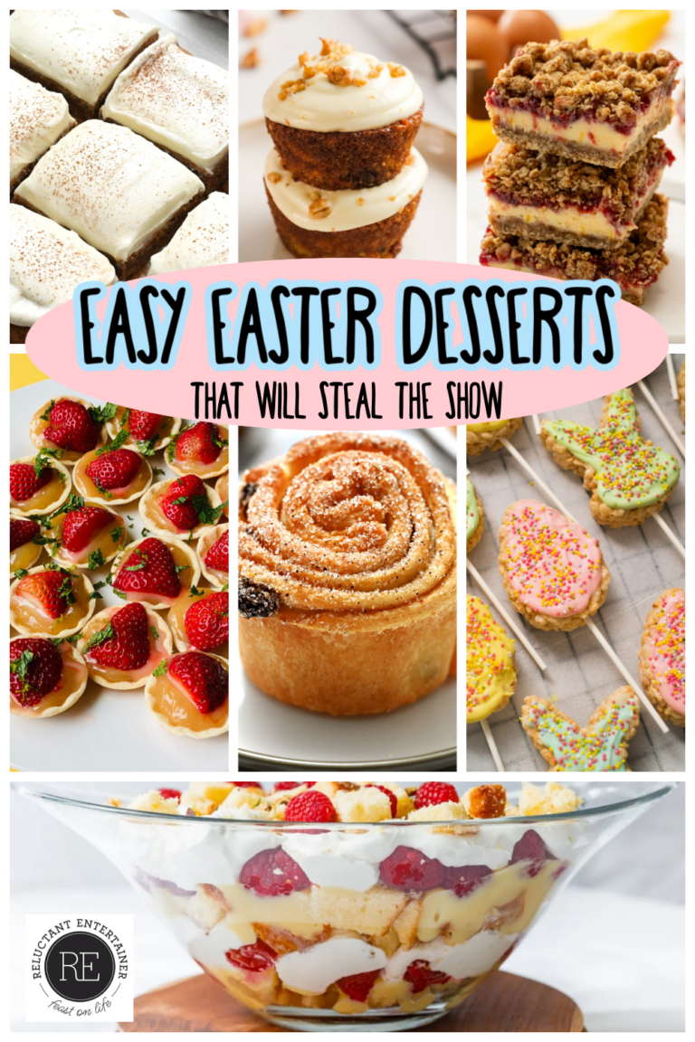 Easy Easter Desserts That Will Steal the Show - Reluctant Entertainer
