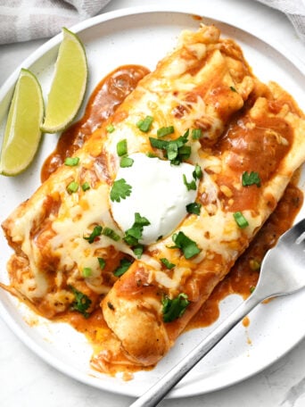 enchilada plate