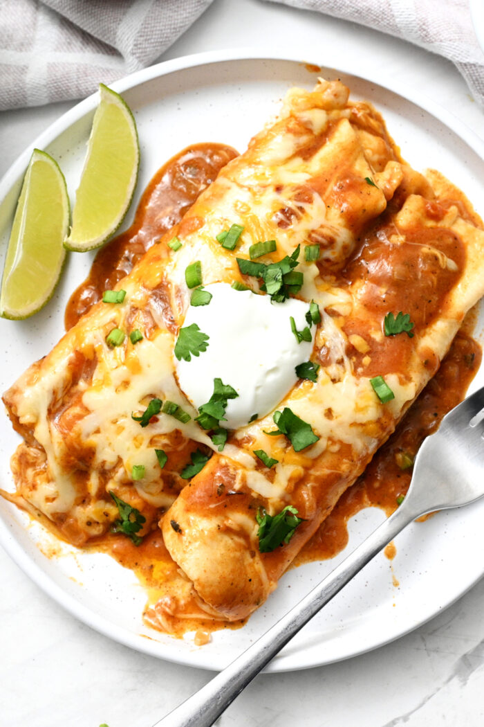 enchilada plate