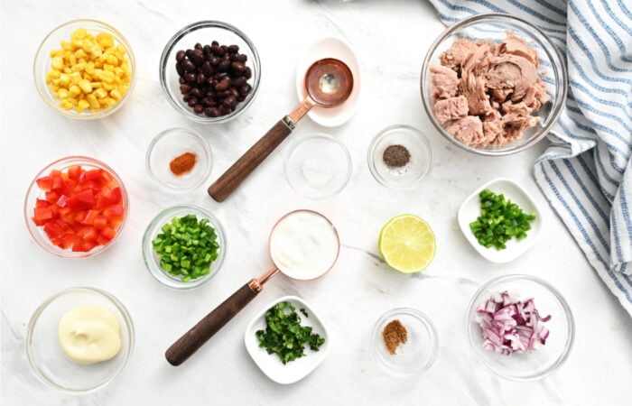 ingredients to make Mexican Tuna Salad