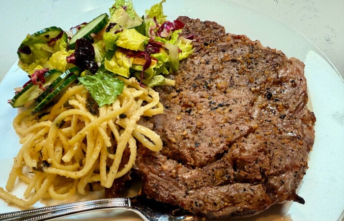 Traeger Ribeye Steaks