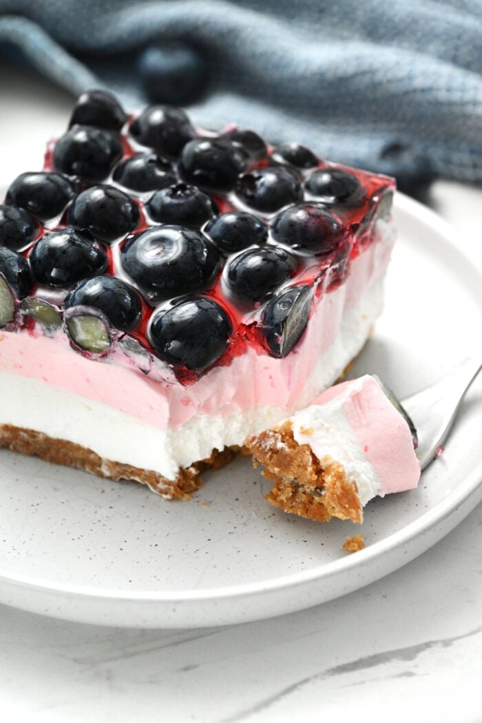 fork bite of Berry Delight