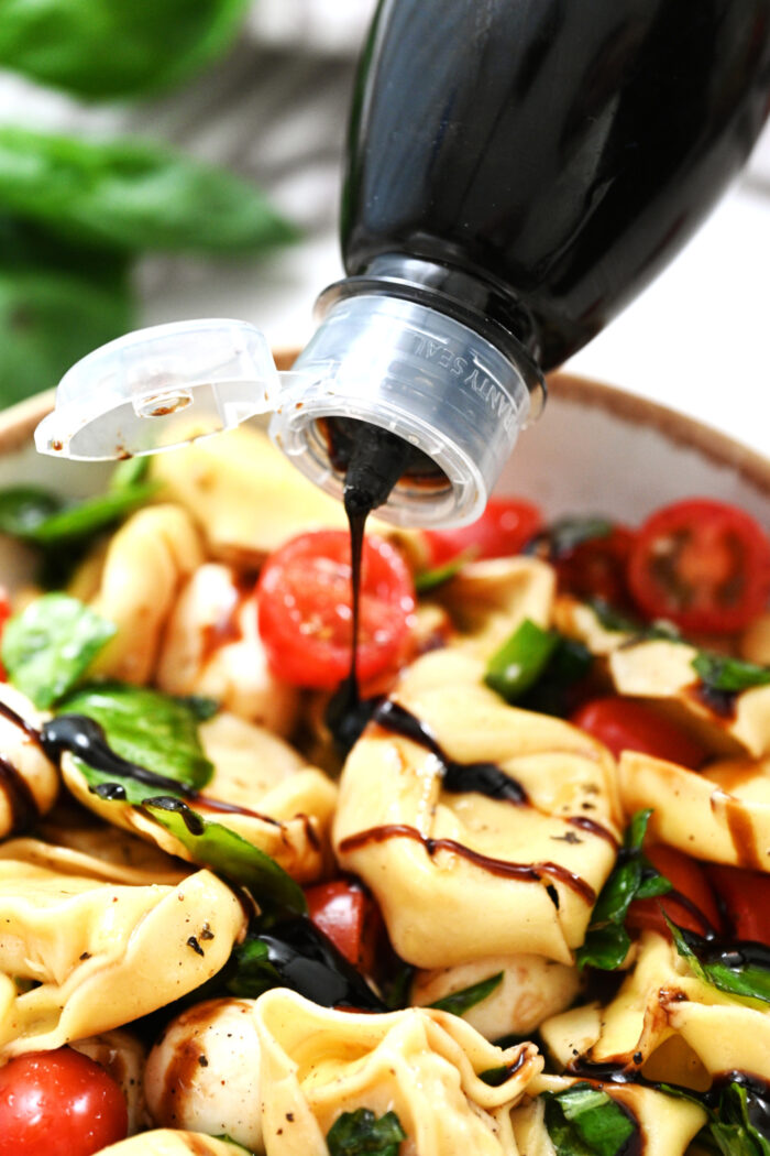 drizzling balsamic