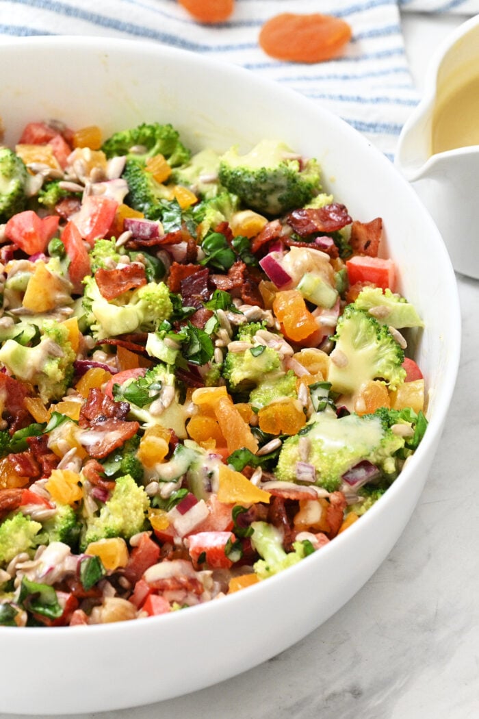 broccoli sunflower seed salad
