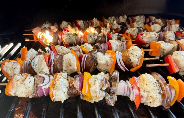 Traeger Chicken Kabobs