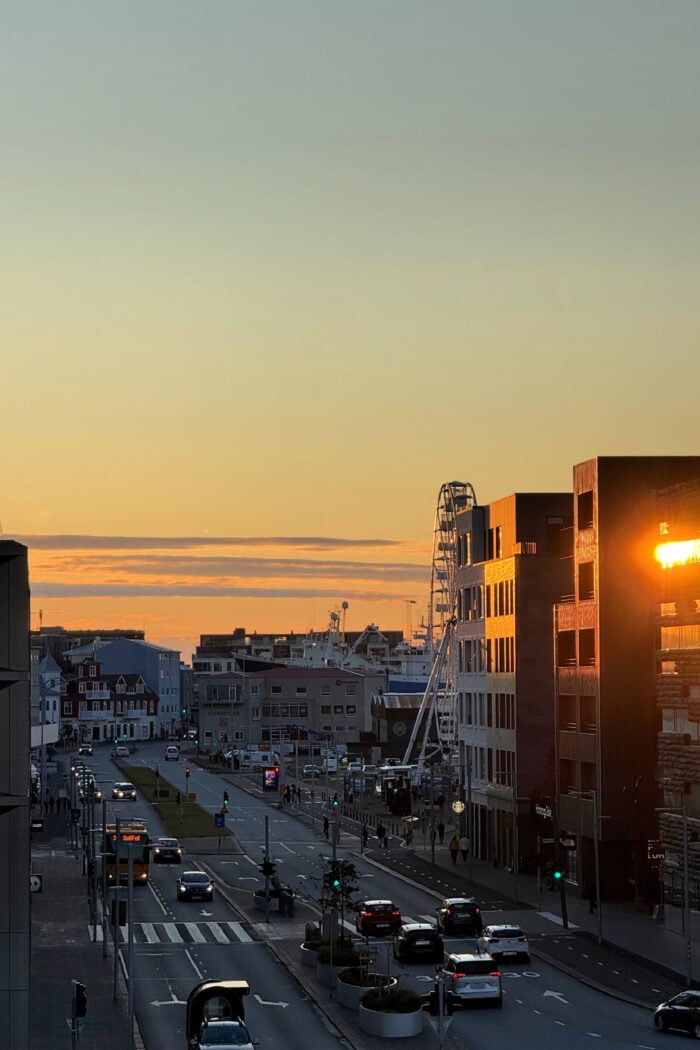 downtown Reykjavik