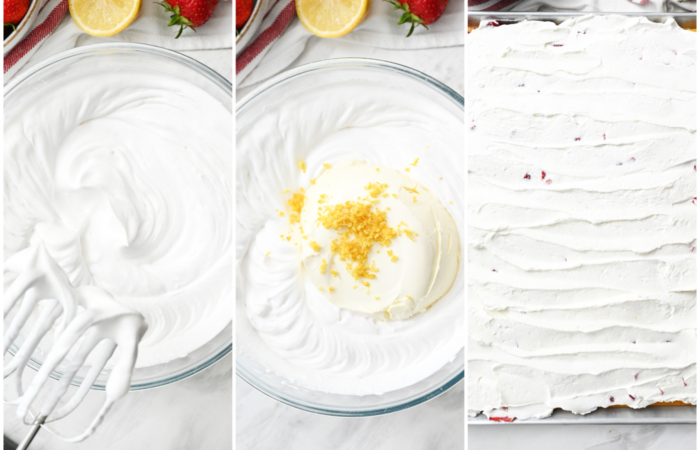 making whipped cream