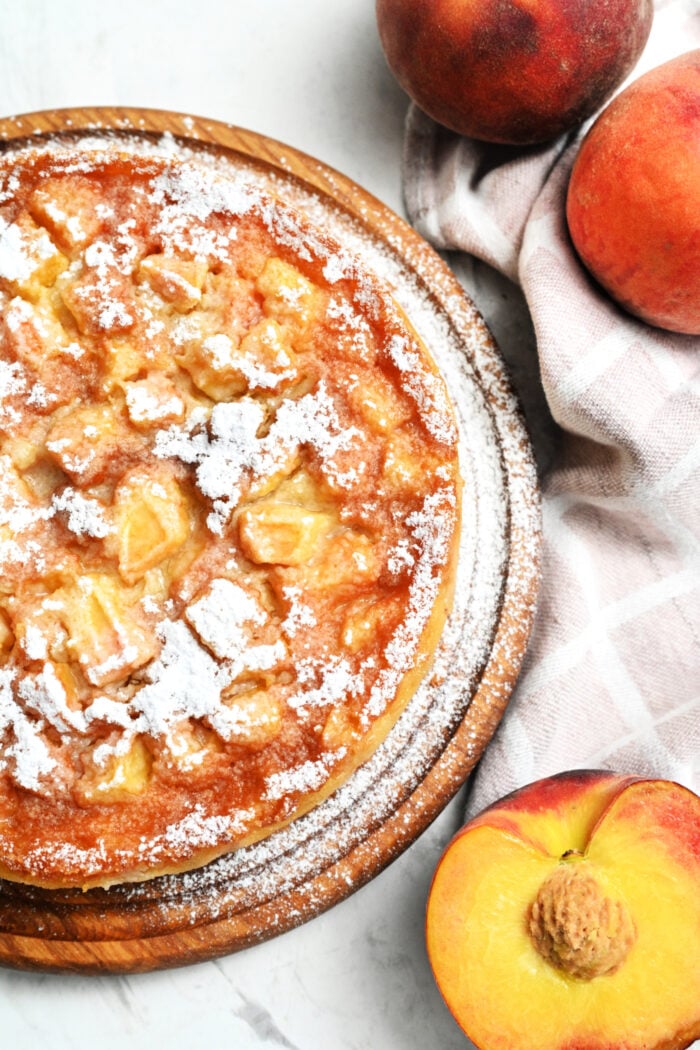 peaches and cream cake recipe