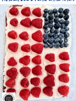 Trader Joe's Flag Cake Hack (Easy 4th of July Cake)