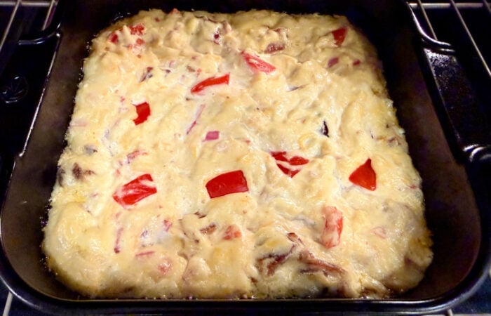 Baked BLT Dip without toppings