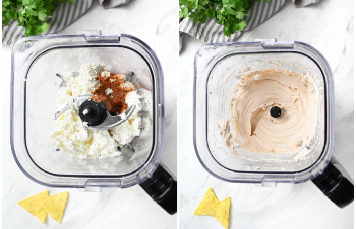 whipping cottage cheese