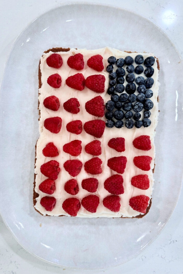 Trader Joe's Flag Cake Hack