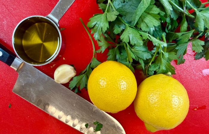 lemon dressing