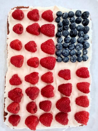 Trader Joe's Flag Cake Hack (Easy 4th of July Dessert)