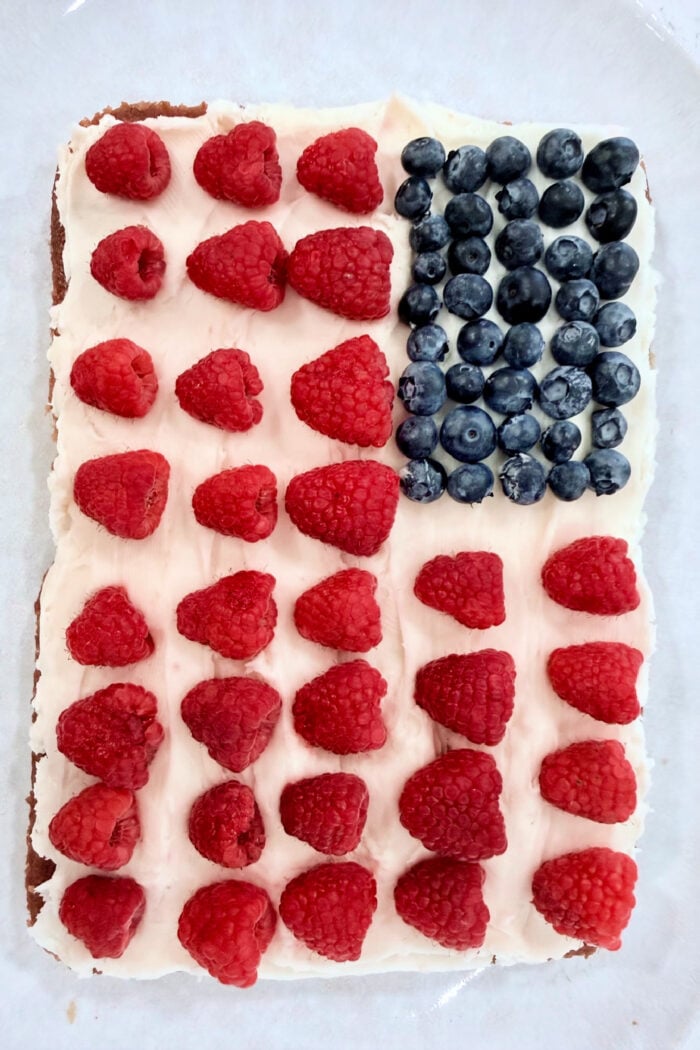 Trader Joe's Flag Cake Hack (Easy 4th of July Dessert)