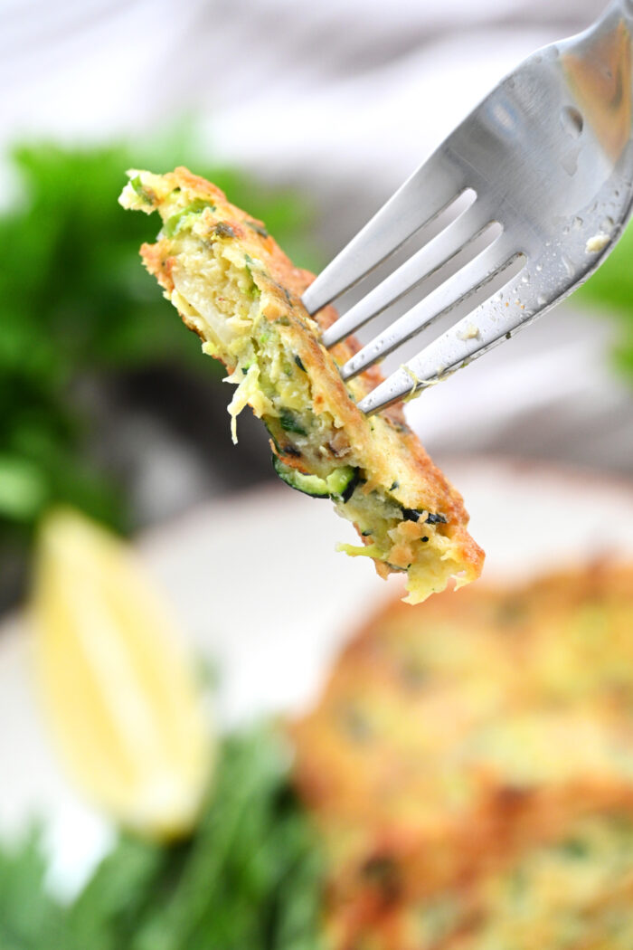 bite Zucchini Fritters