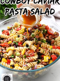 Cowboy Caviar Pasta Salad