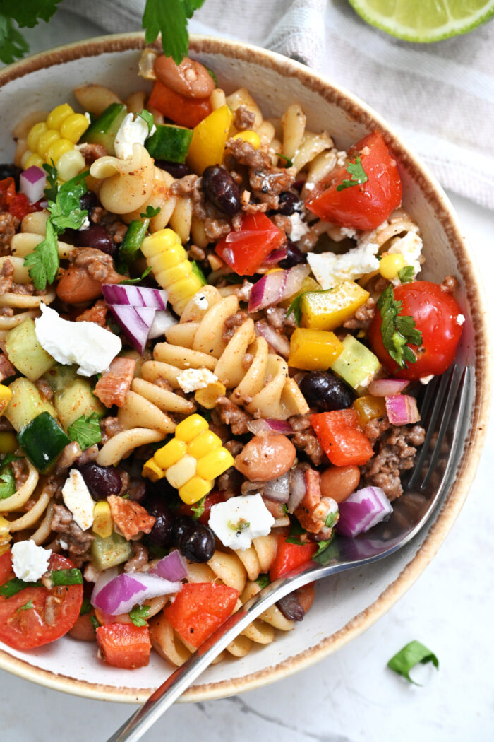 Cowboy Caviar Pasta Salads