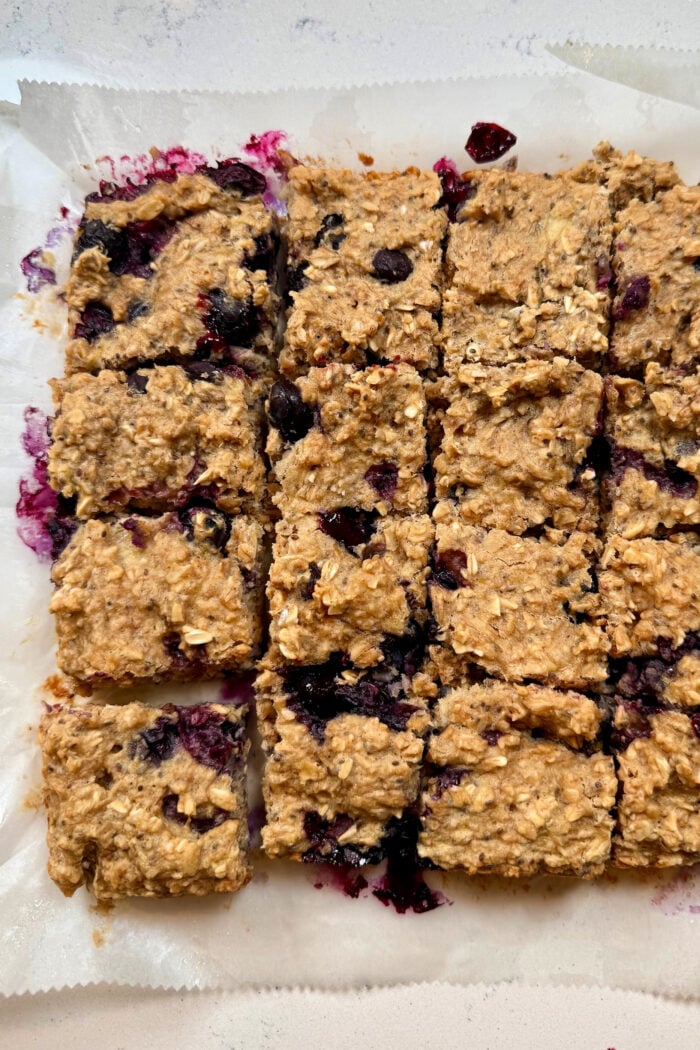 Peanut Butter Banana Oatmeal Bar recipe