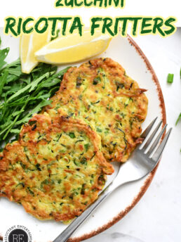Zucchini Ricotta Fritters
