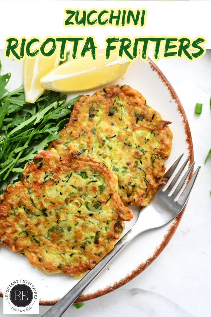 Zucchini Ricotta Fritters