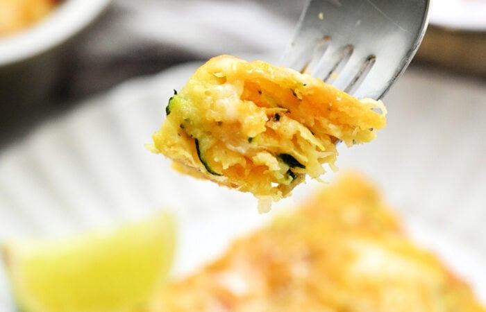 bite Cheesy Cornbread Zucchini Casserole
