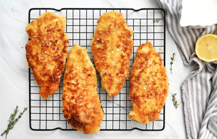 crispy chicken cutlets