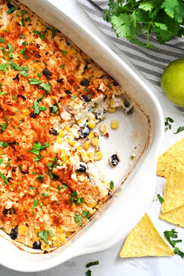 just baked chicken casserole