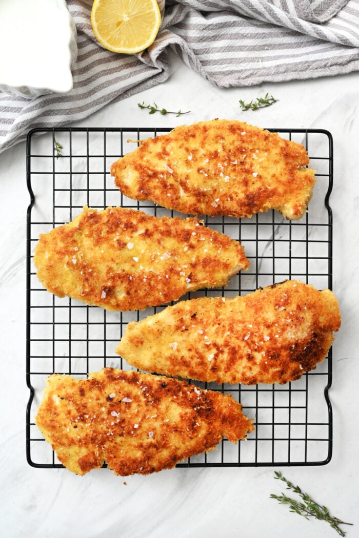 4 chicken pieces - crispy chicken