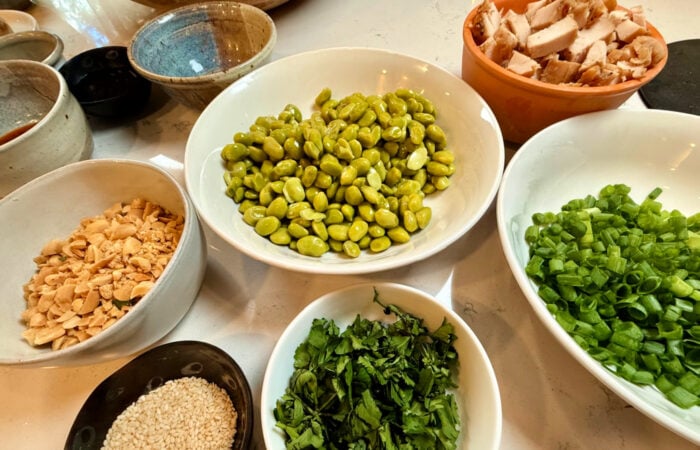 edamame and other ingredients 4 salad