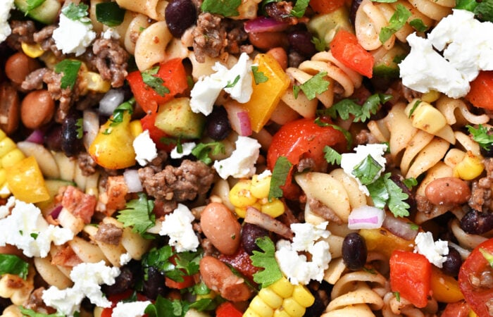 bean pasta salad
