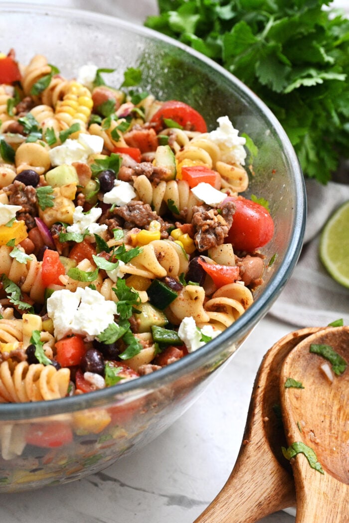 Cowboy Caviar Pasta Salad Recipe