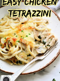 Easy Chicken Tetrazzini