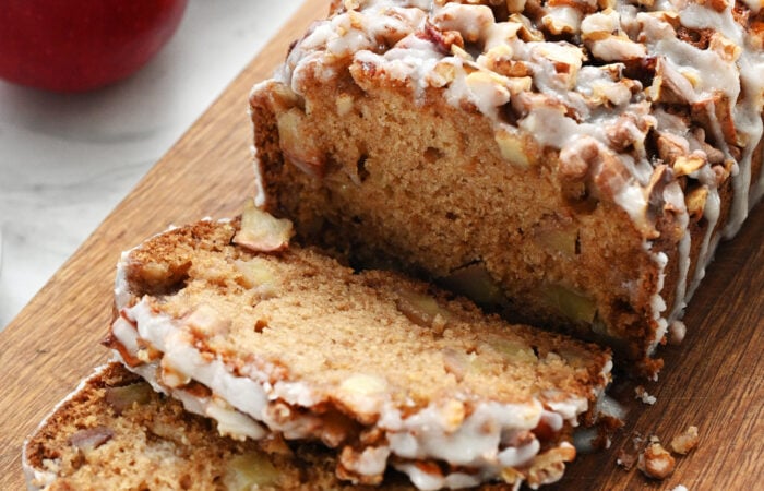 slice apple bread