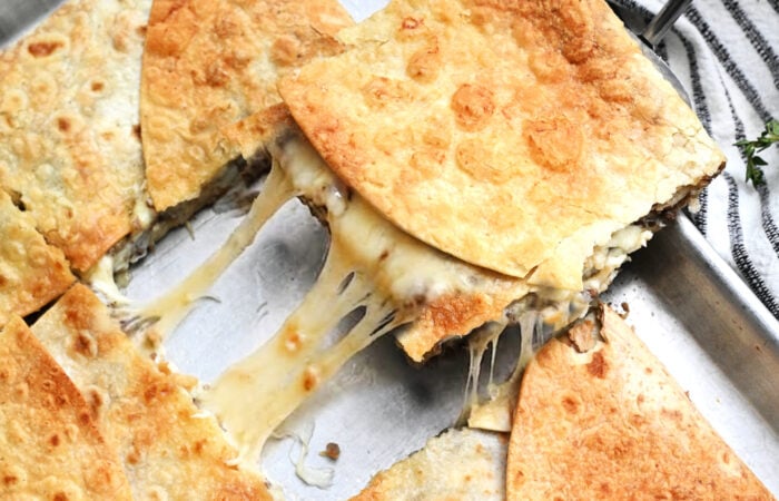 cheesy quesadilla