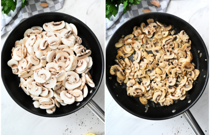 making mushrooms