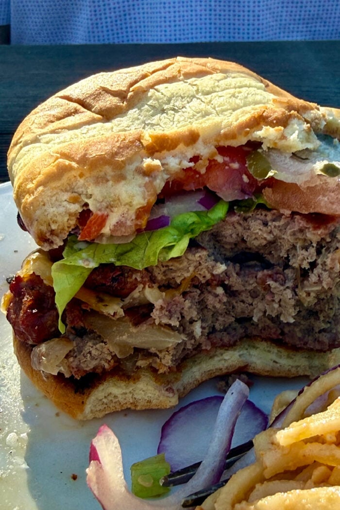a double Hamburger Patty Recipe